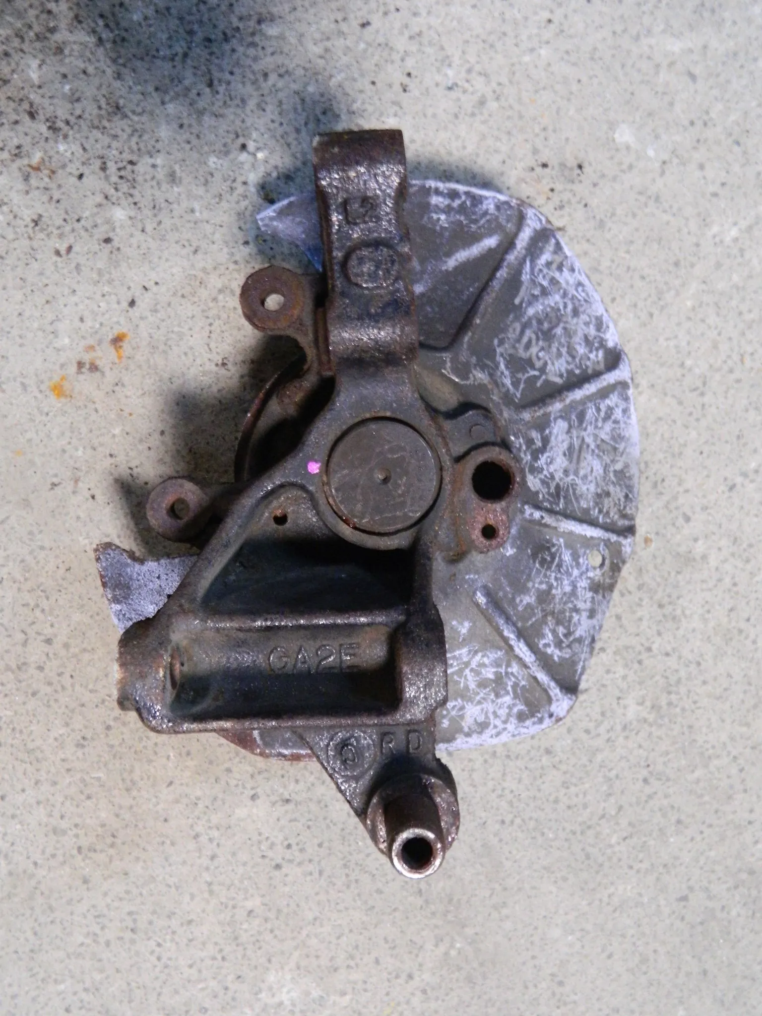 Ступица MAZDA FAMILIA BJ5W Зад Лев (Контрактный) 79591312