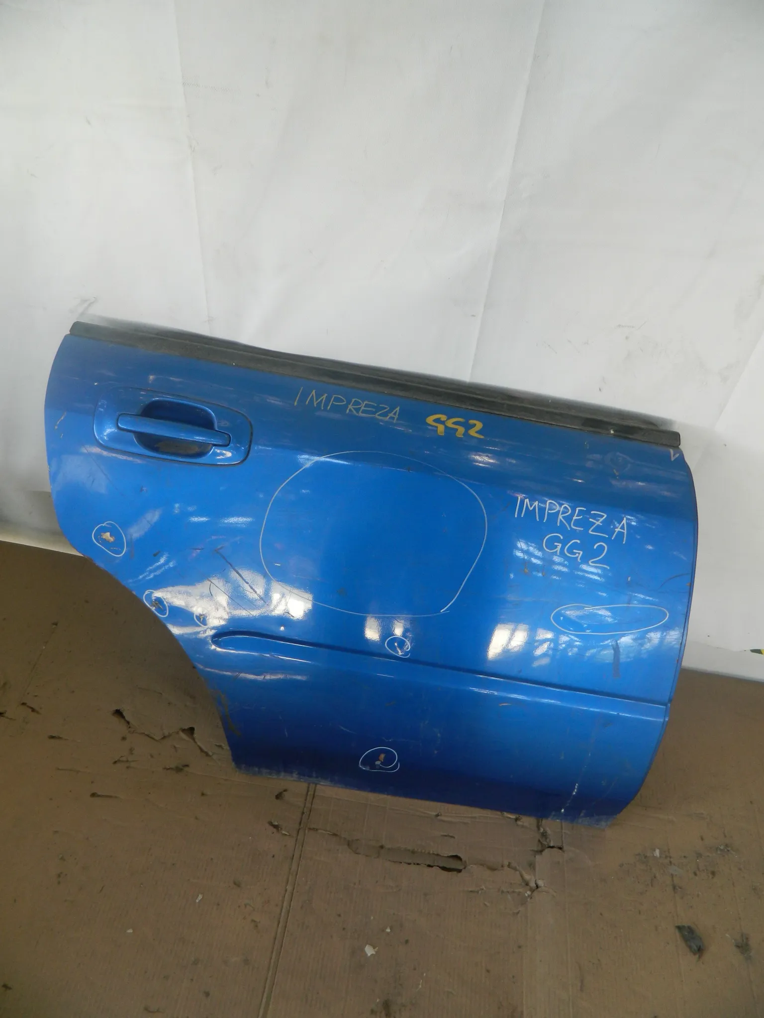 Дверь SUBARU IMPREZA GG2 Зад Прав (Контрактный) 65243261