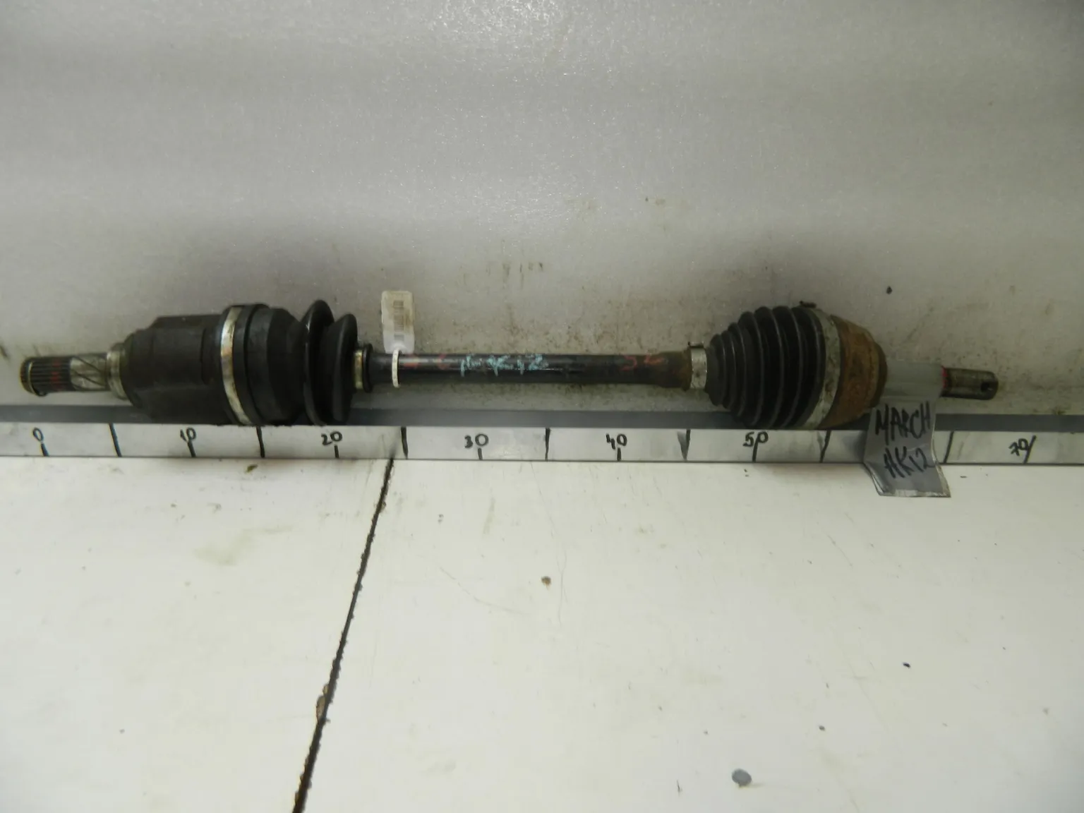 Привод NISSAN MARCH K12 CR12DE Перед Лев (Контрактный) 35015537