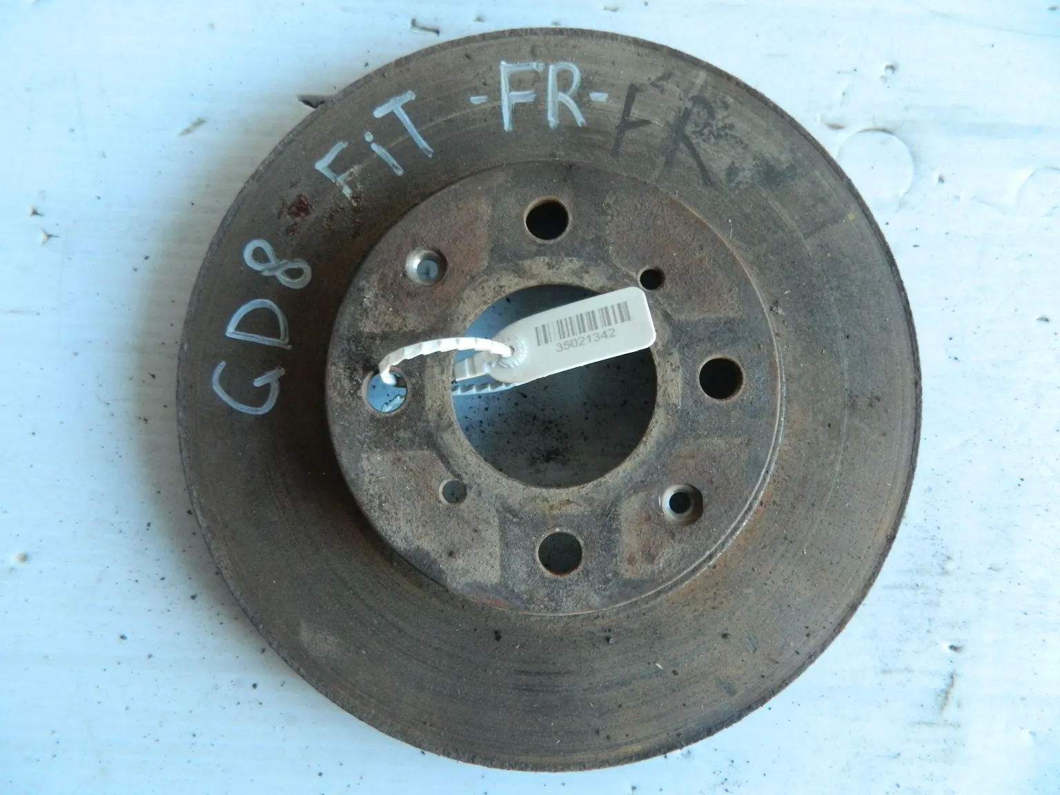 Диск тормозной HONDA FIT ARIA GD8 Перед (Контрактный) 3521342