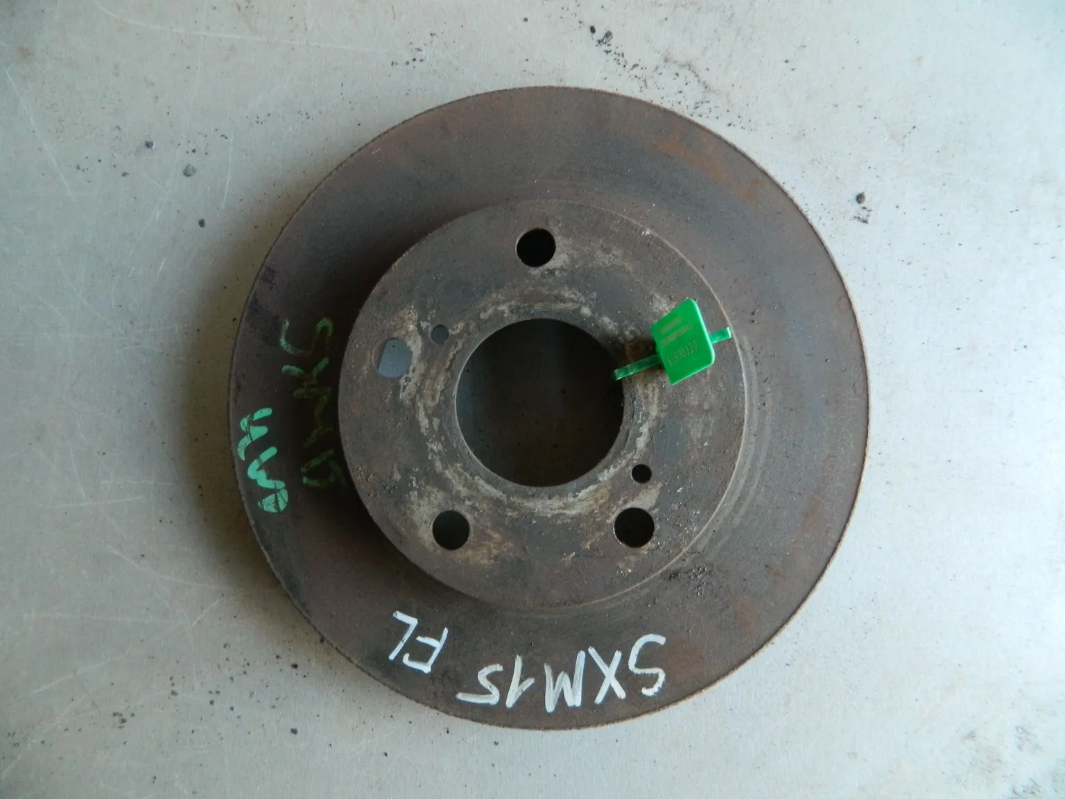 Диск тормозной TOYOTA GAIA SXM15 Перед (Контрактный) 81530320