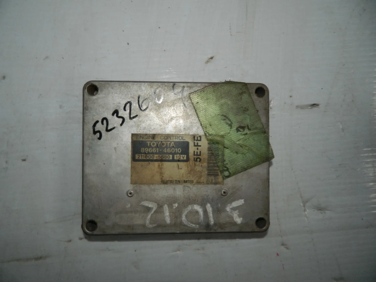 Блок управления ДВС TOYOTA RAUM EXZ10 5EFE (Контрактный) 79590422 8966146010