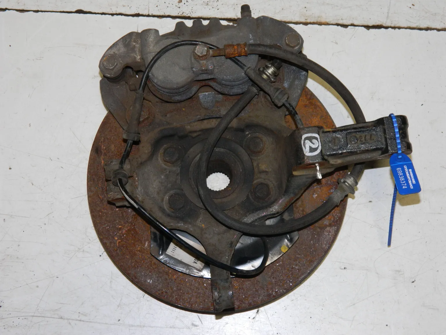 Ступица NISSAN QASHQAI J10 Перед Прав (Контрактный) 69838374