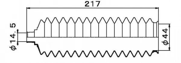 Пыльник рулевой рейки MARUICHI 03061
