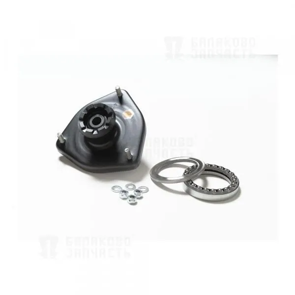 Опора амортизатора БРТ 11182902821 М ВАЗ 1118 с подшипником МЕТАЛЛ, гайка, шайба в коробке