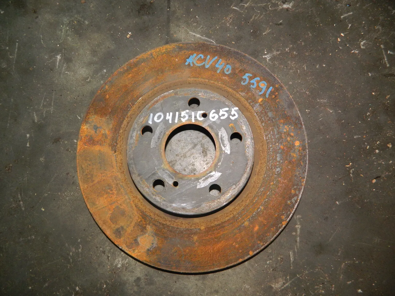 Диск тормозной TOYOTA CAMRY ACV40 Перед (Кoнтрактный) 1041510655