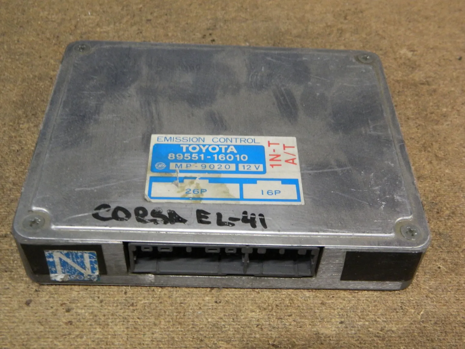 Блок управления ДВС TOYOTA CORSA 1NT (Контрактный) 10141 8955116010