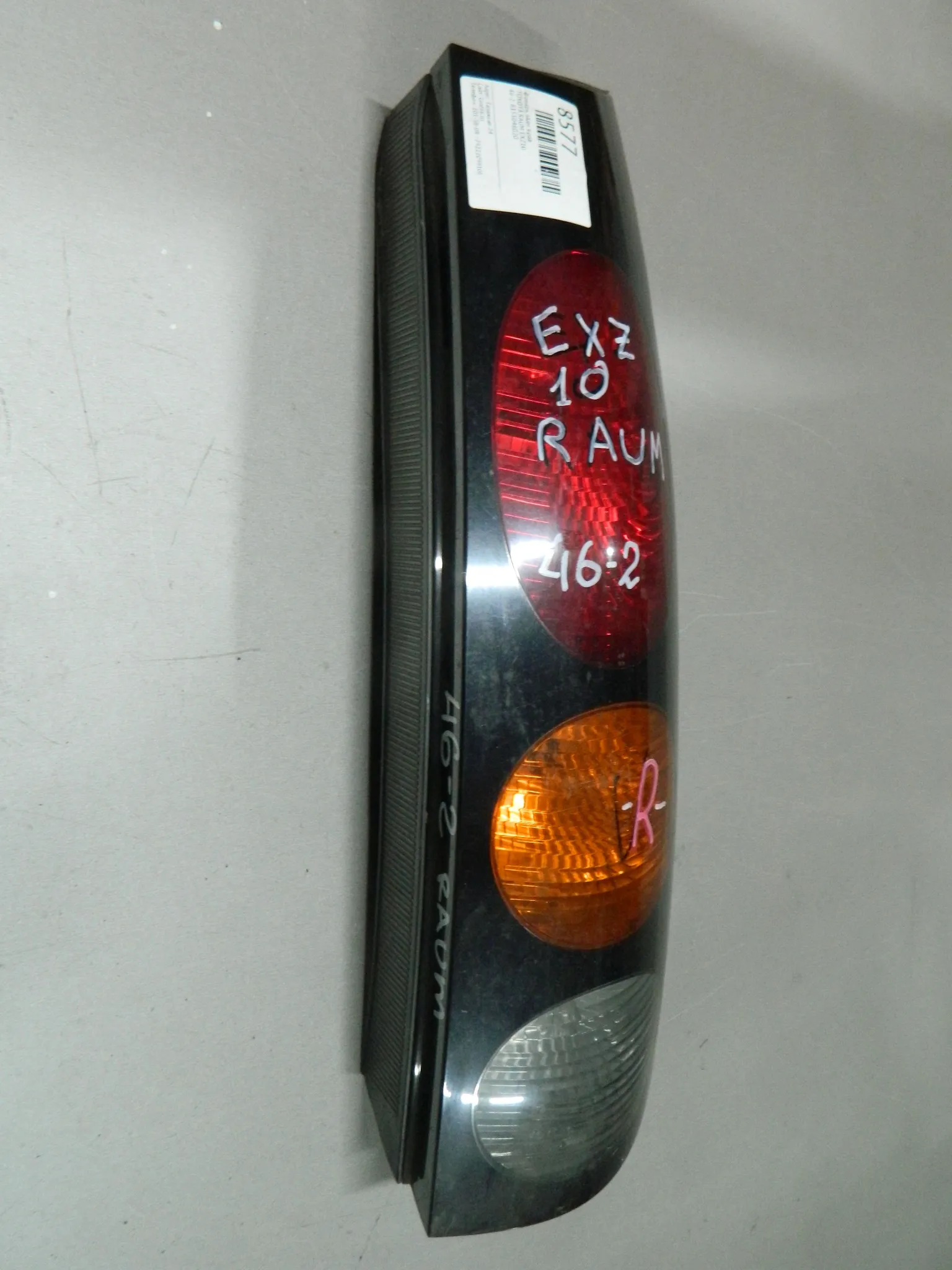 Фонарь TOYOTA RAUM EXZ10 Зад Прав 462 (Контрактный) 03344314