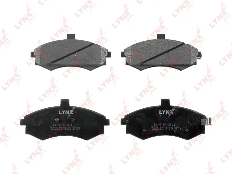 Колодки тормозные LYNXAUTO BD3611 HYUNDAI ELANTRA 1995-2011, HYUNDAI GETZ 2002-2011, HYUNDAI i20 08-
