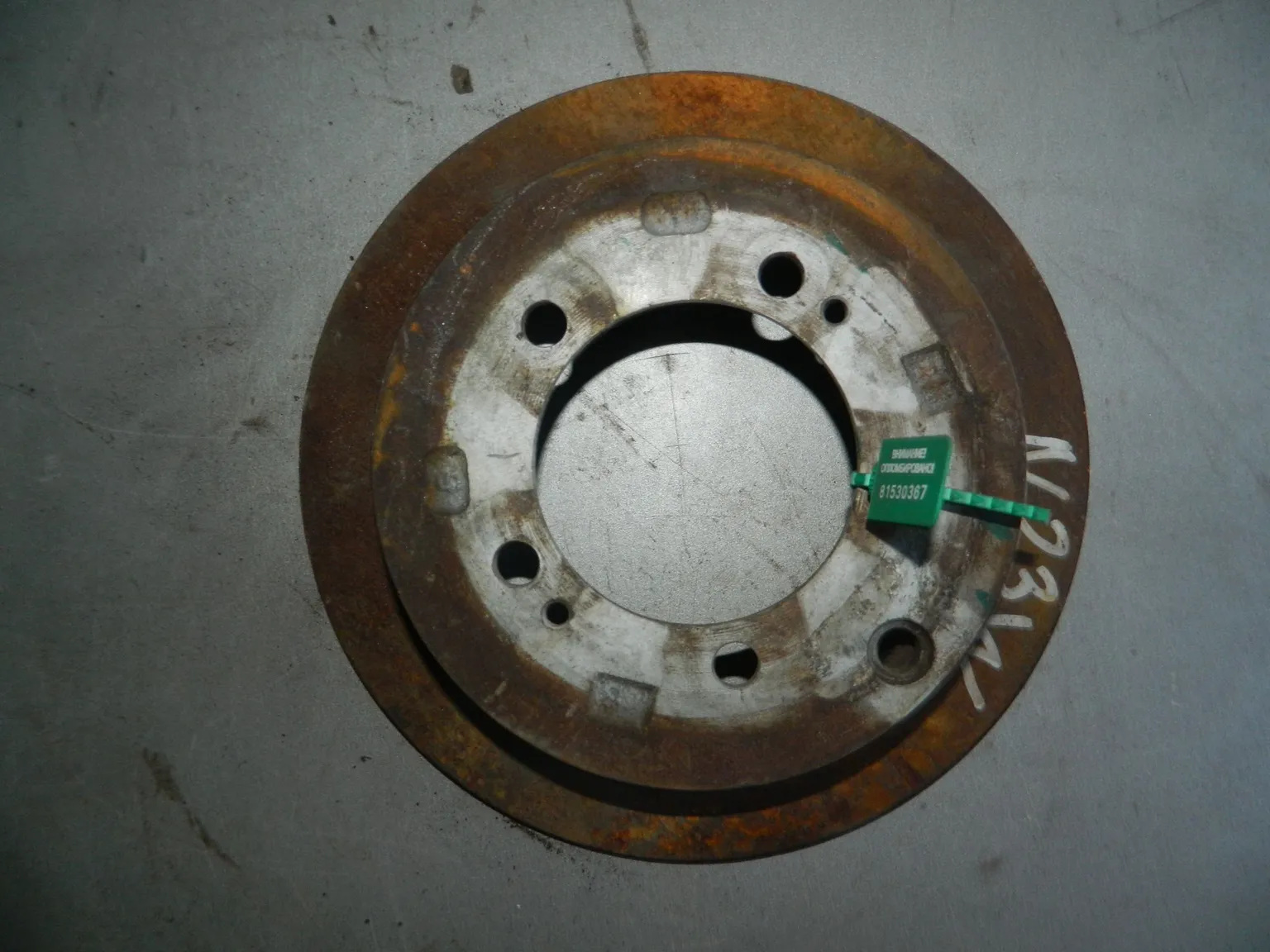 Диск тормозной MITSUBISHI RVR N23W Зад (Контрактный) 81530367