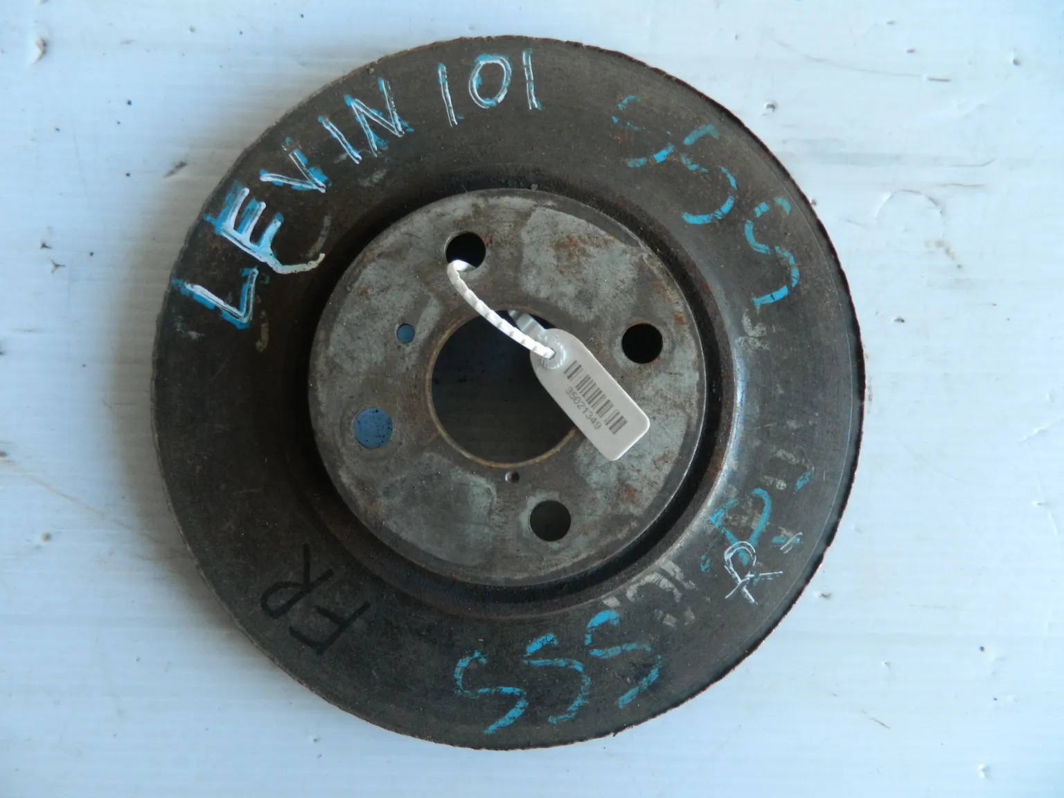 Диск тормозной TOYOTA COROLLA LEVIN AE101 Перед (Контрактный) 35021349 4351212411