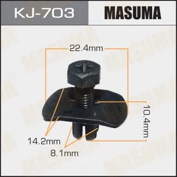 Клипса MASUMA KJ703 NISSAN 63844D0100