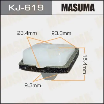 Клипса MASUMA KJ619 NISSAN 768484U010