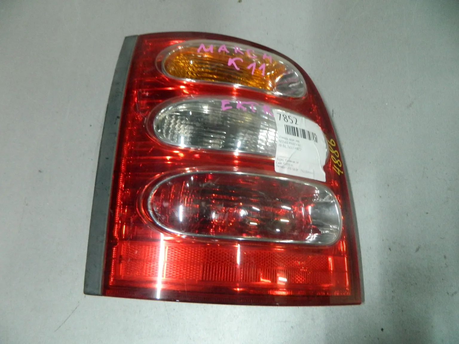Фонарь NISSAN MARCH K11 Задн Лев 4886 (Контрактный) 64492056
