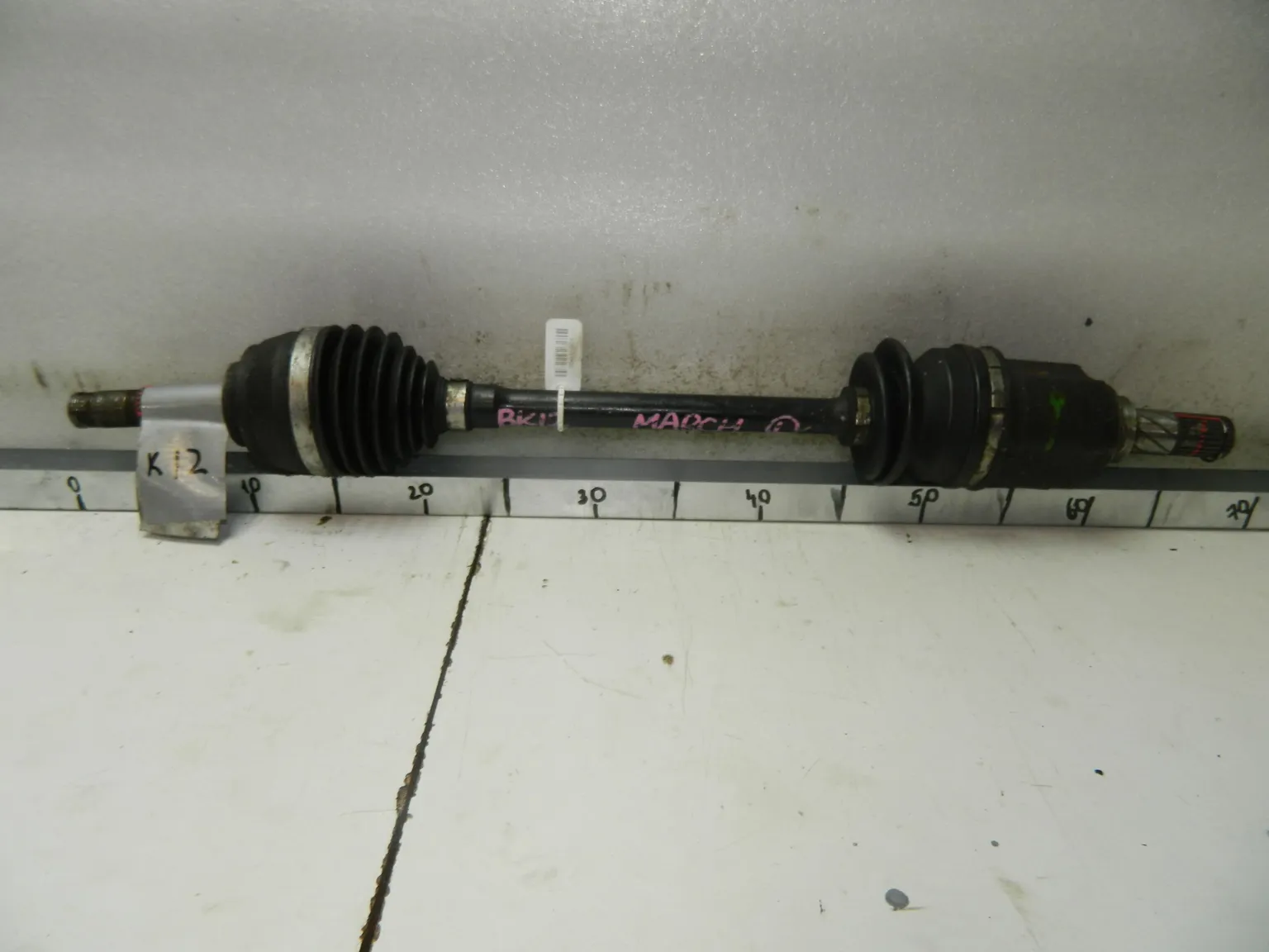 Привод NISSAN MARCH K12 CR12DE Перед Лев (Контрактный) 35015561