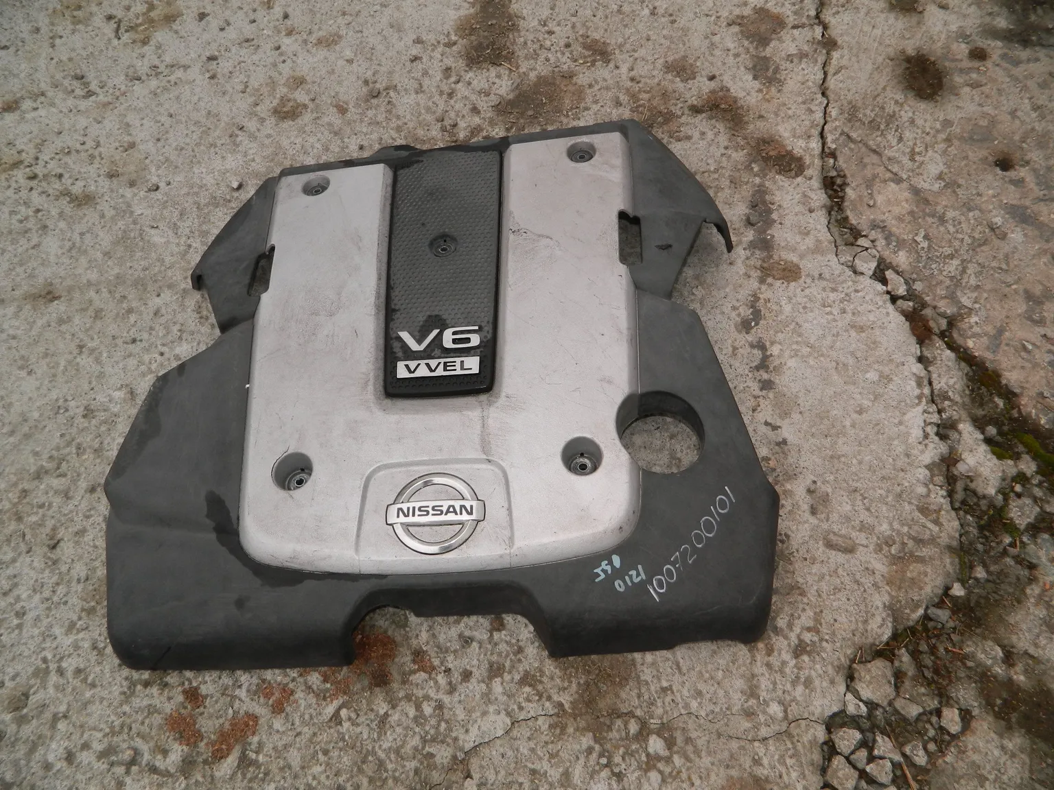 Крышка двигателя декоративная NISSAN VQ37VHR (Контрактный) 1007200101 14041EY01A