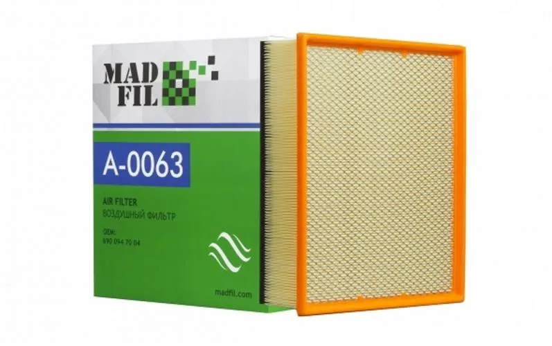 Фильтр воздушный MADFIL A0063 MERCEDES-BENZ 208D / 210D