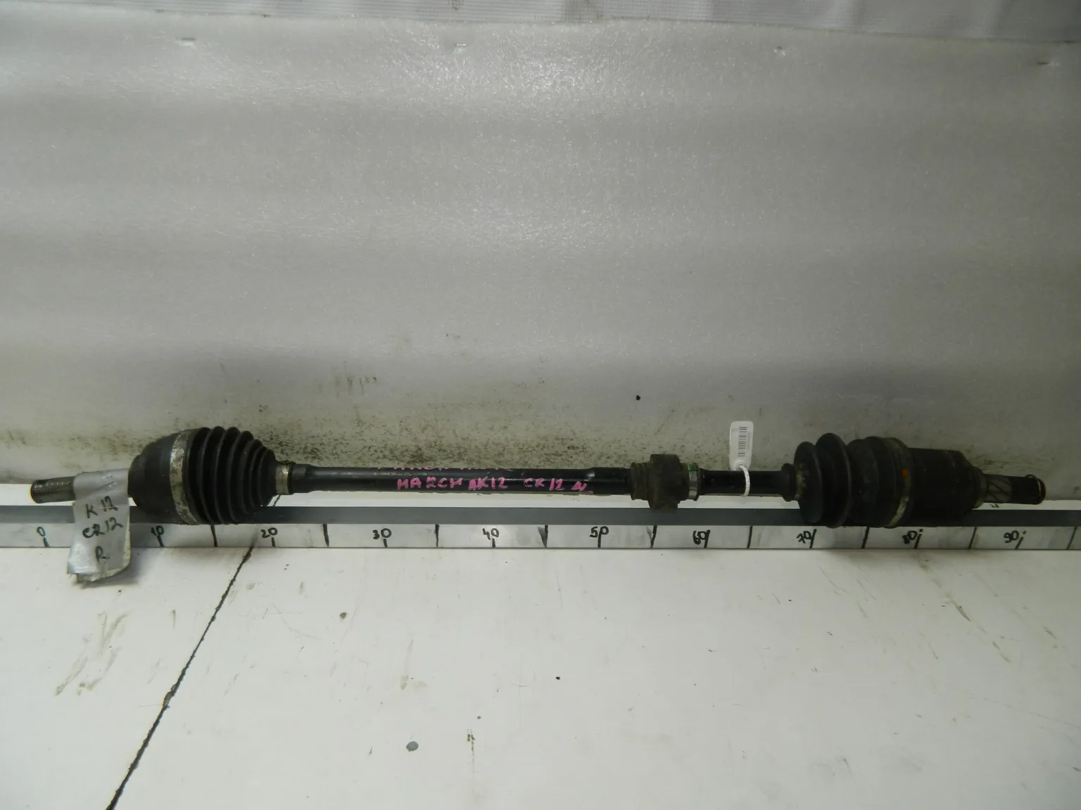 Привод NISSAN MARCH AK12 CR12DE Перед Прав (Контрактный) 35015420