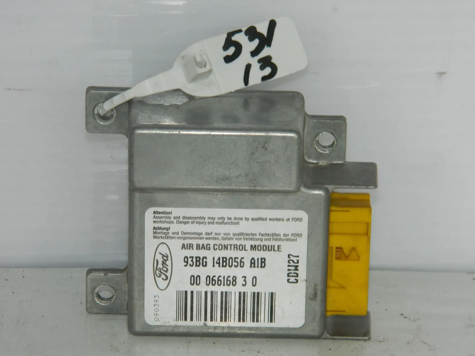 Блок управления AIRBAG  FORD MONDEO BGP L1F  (Б/У) 53113 93BG14B056A1B