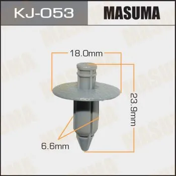 Клипса MASUMA KJ053 TOYOTA 9046707043B1