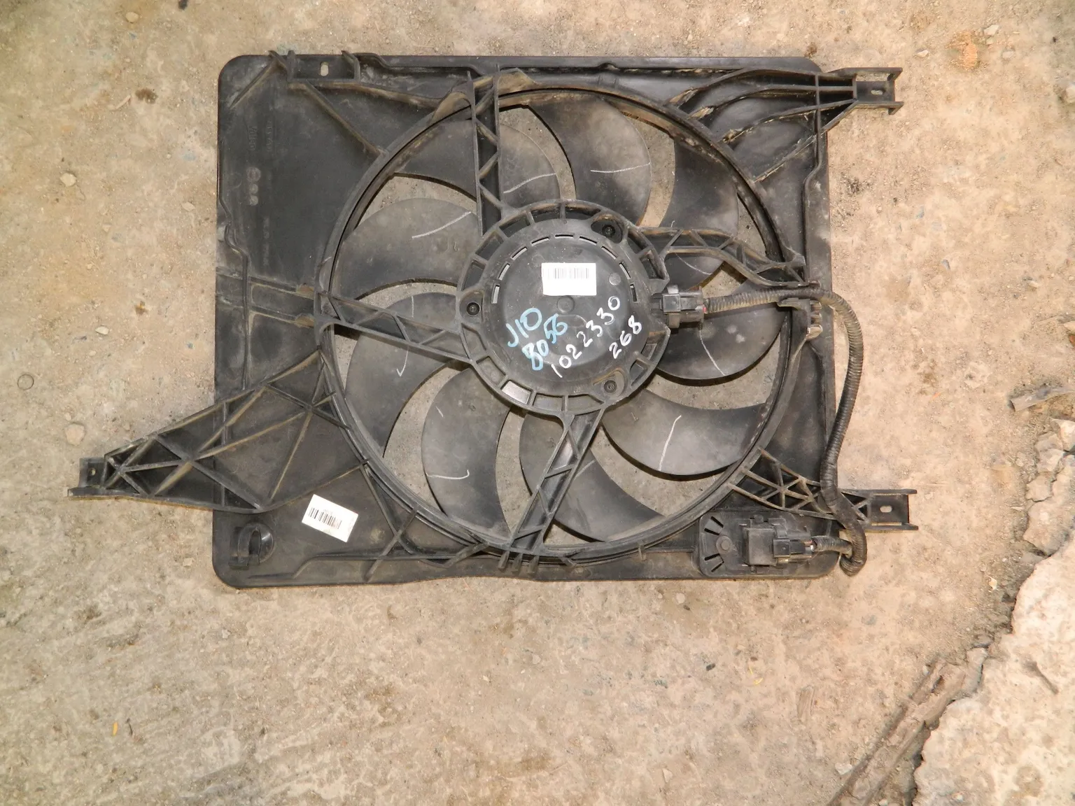 Диффузор радиатора NISSAN QASHQAI J10 (Контрактный) 1022330268