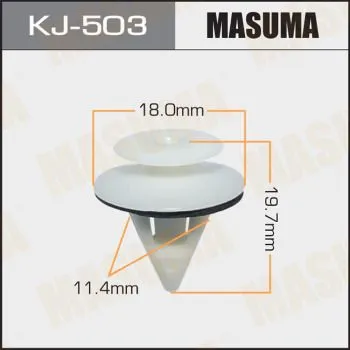 Клипса MASUMA KJ503 TOYOTA 6777112070