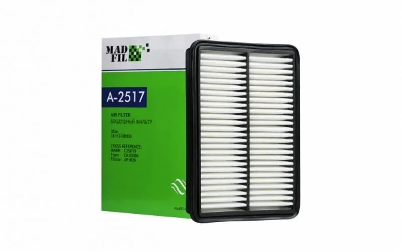 Фильтр воздушный MADFIL A2517 HYUNDAI Tucson IV 2004-2009 / KIA Sportage 2004-2010