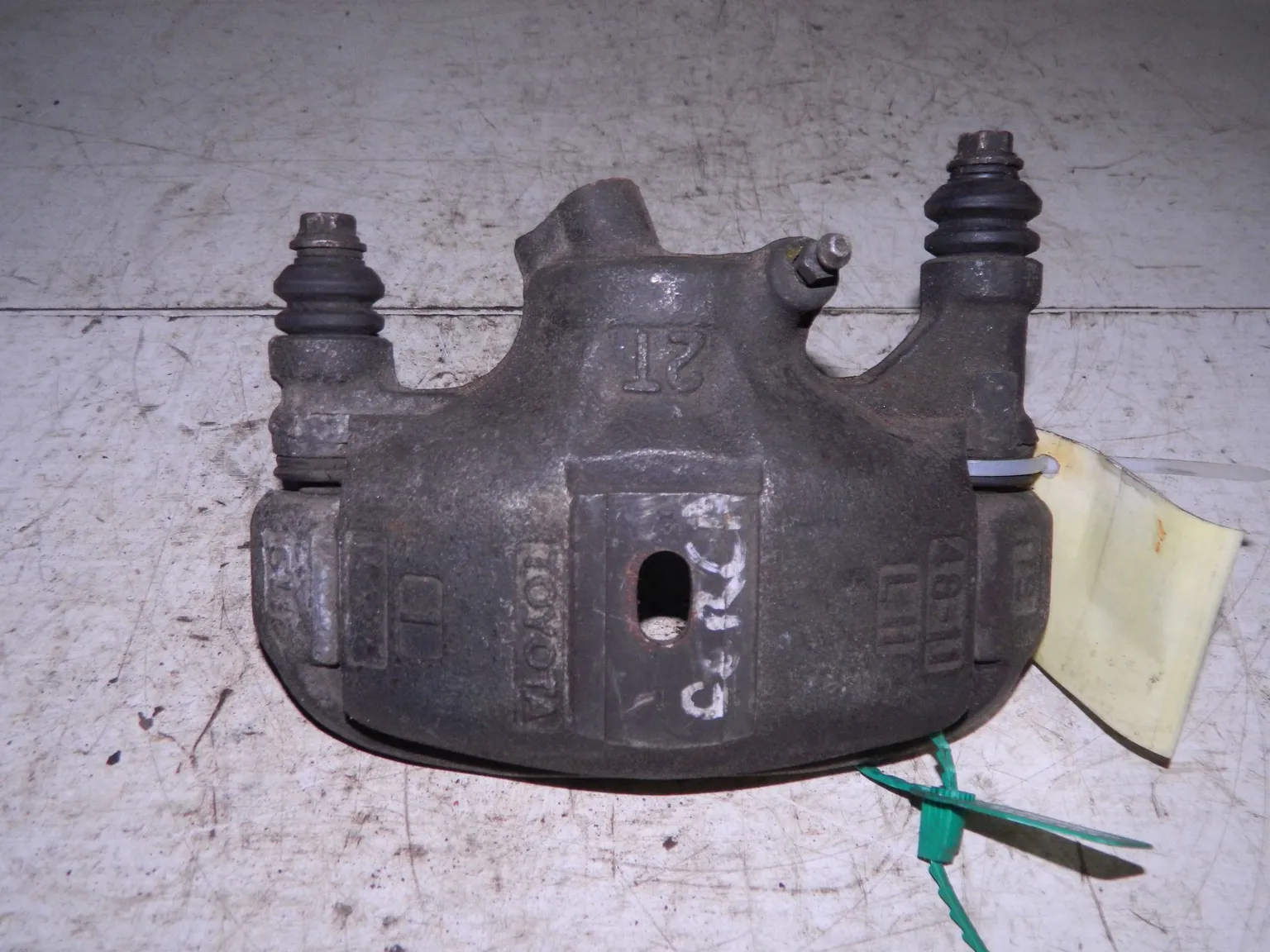 Суппорт TOYOTA COROLLA II EL50 Перед Лев (Контрактный) 79590464