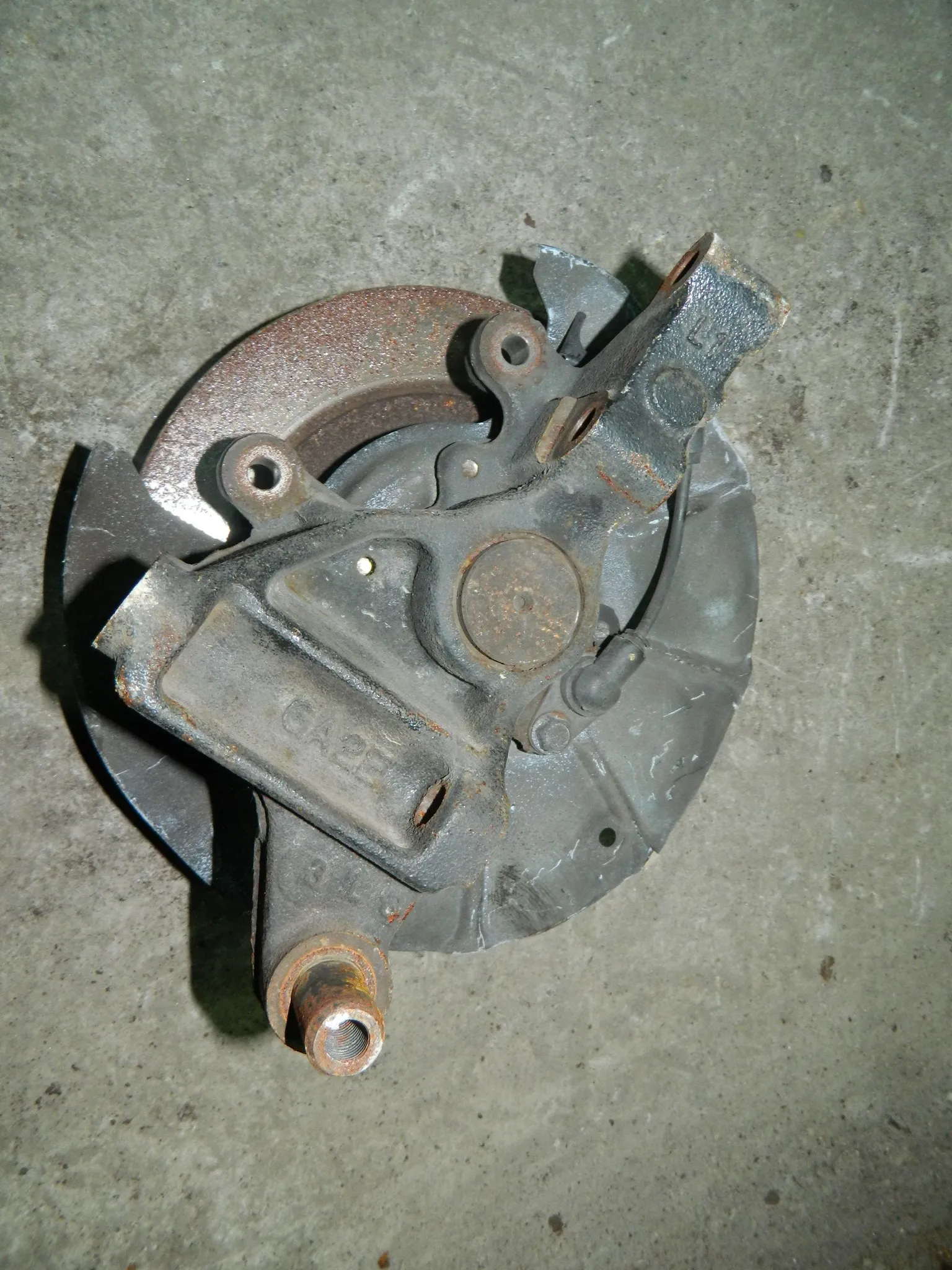 Ступица MAZDA CAPELLA GWEW Зад Лев (Контрактный) 79591258