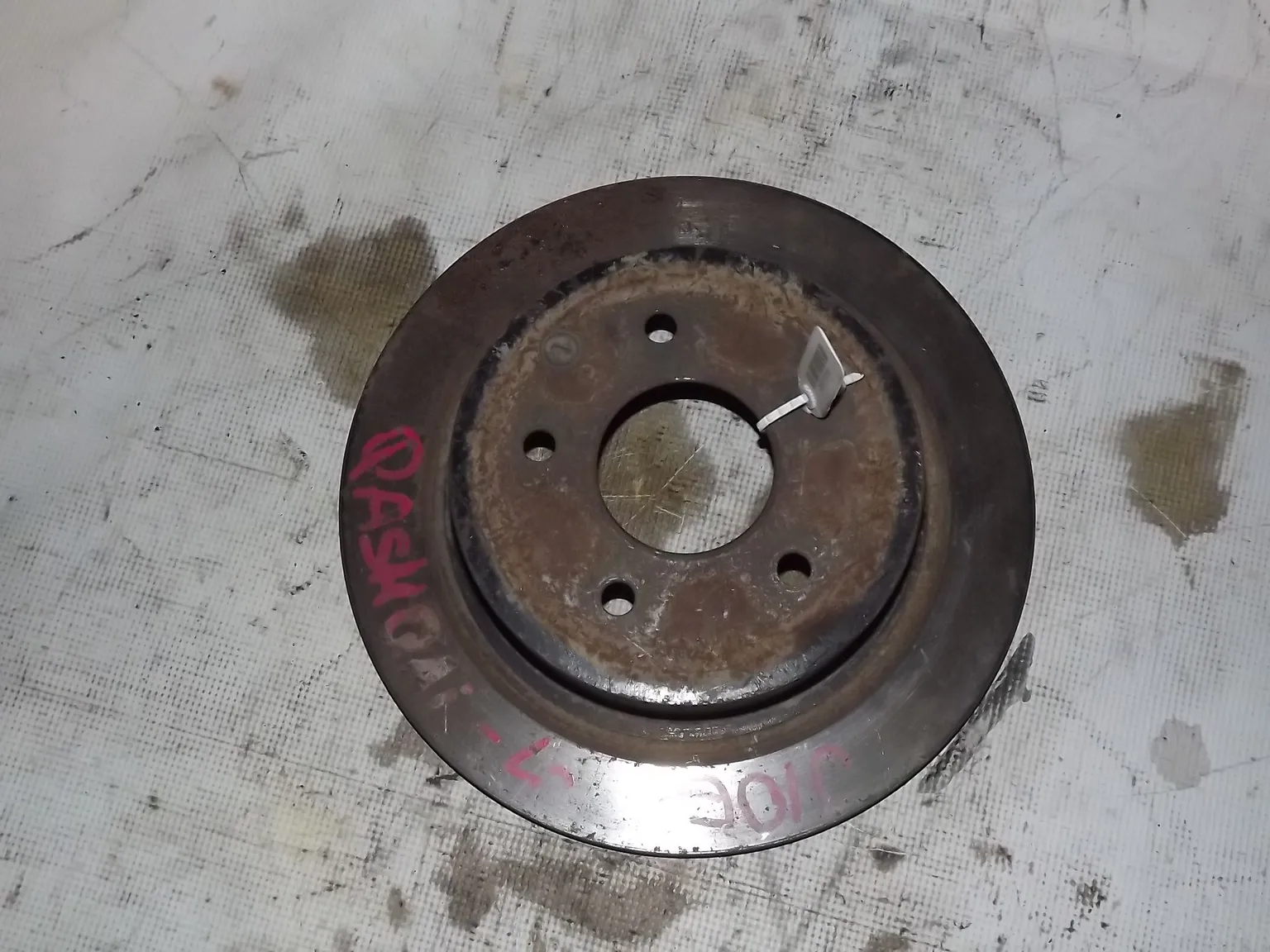 Диск тормозной NISSAN QASHQAI J10E Зад (Контрактный) 35017418