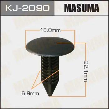 Клипса MASUMA KJ2090 HONDA 90667S0D003ZH