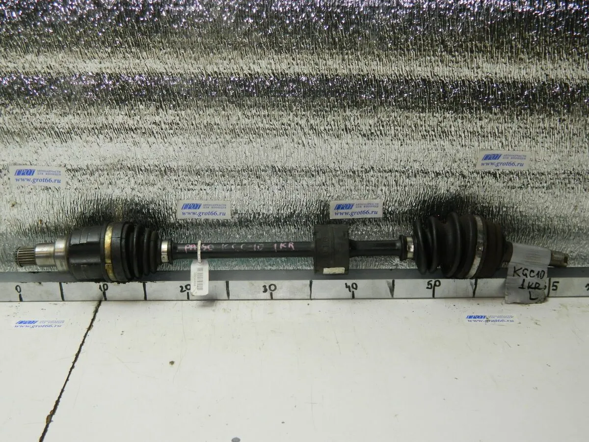 Привод TOYOTA PASSO KGC10 1KR Перед Лев (Контрактный) 35015484