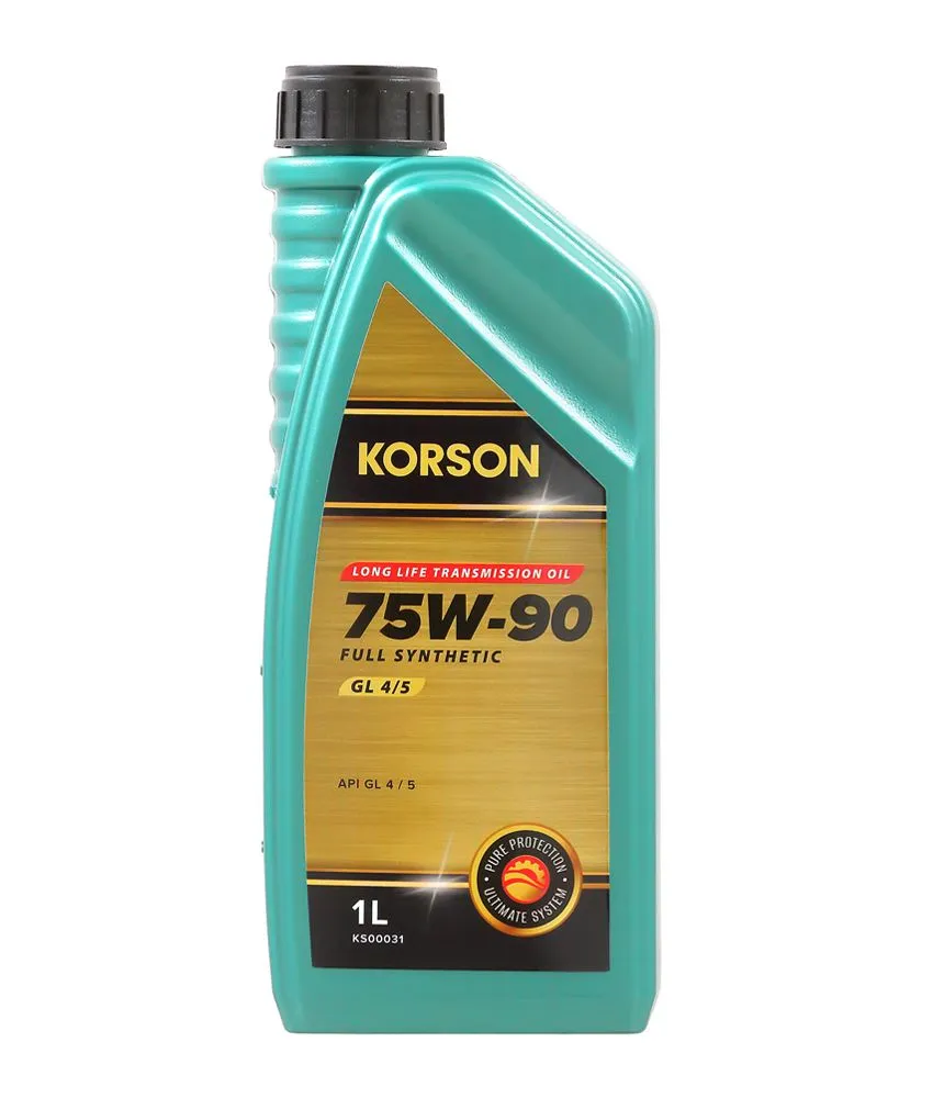 75w-90 full synthetic gl-4 5 1л (синт. транс. масло.) korson ks00031