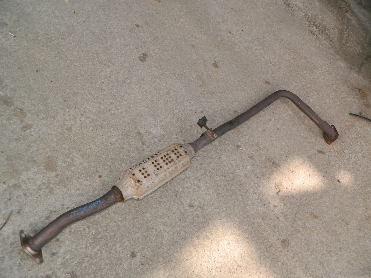 Глушитель MAZDA DEMIO DY3W ZJ (Контрактный) 100157031