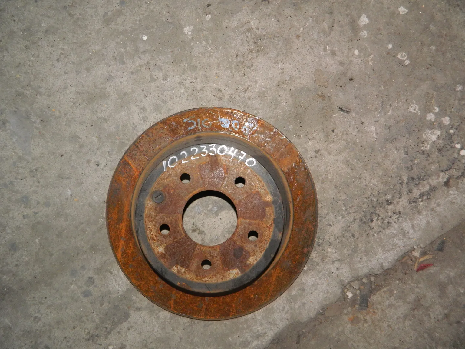 Диск тормозной NISSAN QASHQAI J10 Зад (Контрактный) 1022330470