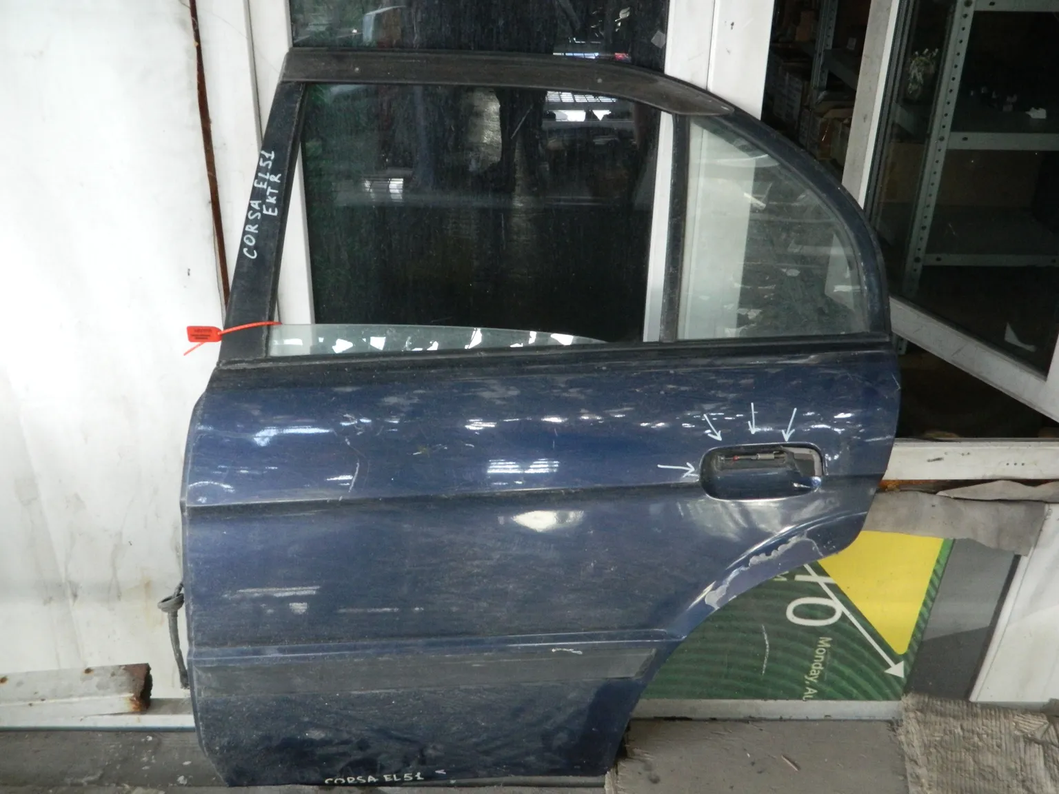 Дверь TOYOTA CORSA EL51 Зад Лев (Контрактный) 65243370