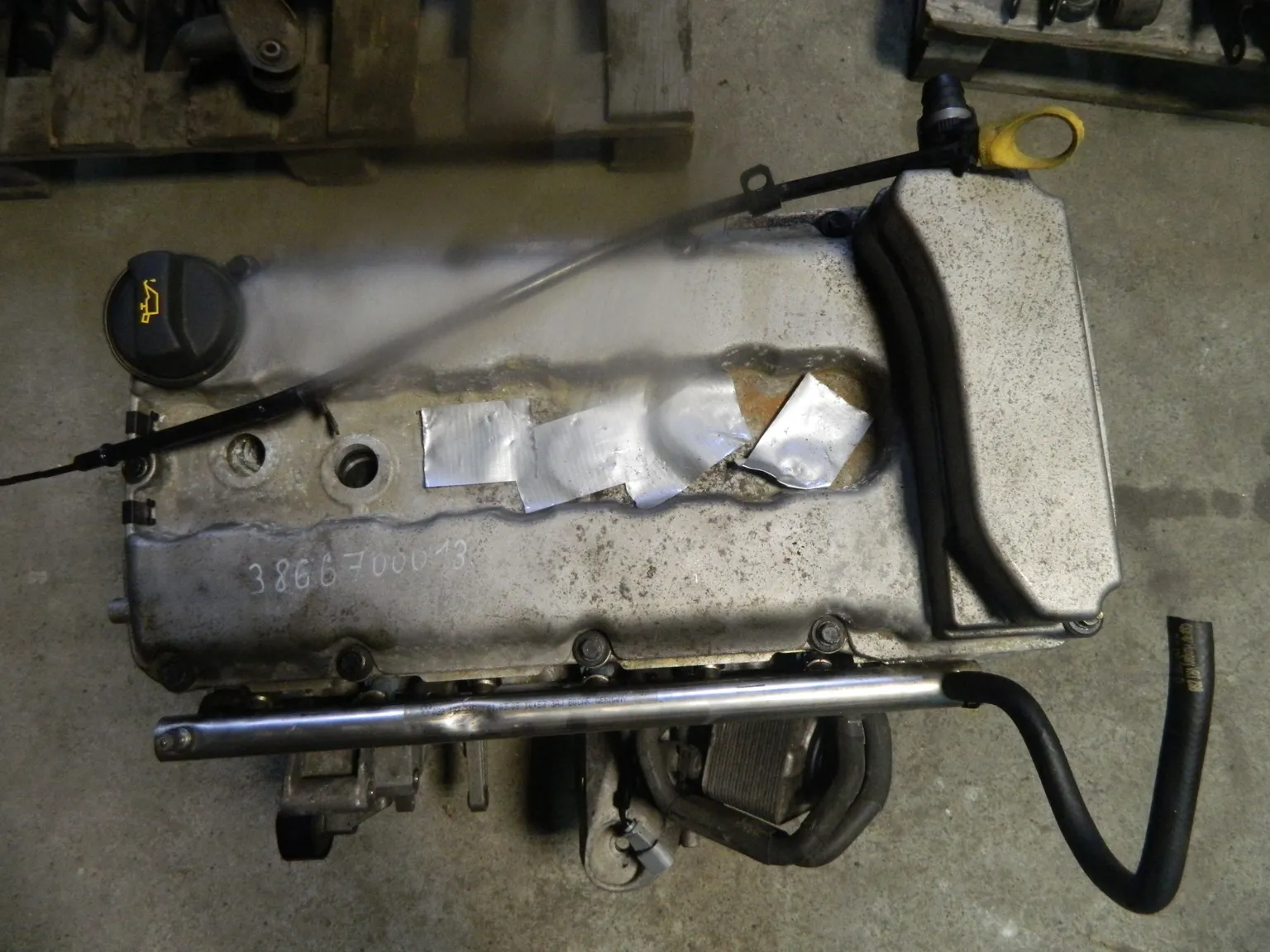 Двигатель PORSCHE CAYENNE 955 BFD M022Y (Контрактный) 3866700013