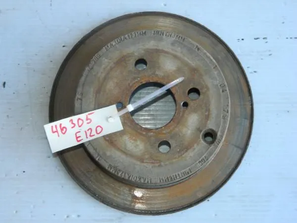 Диск тормозной TOYOTA COROLLA ZZE120 4ZZFE (Б/У) 4243102070