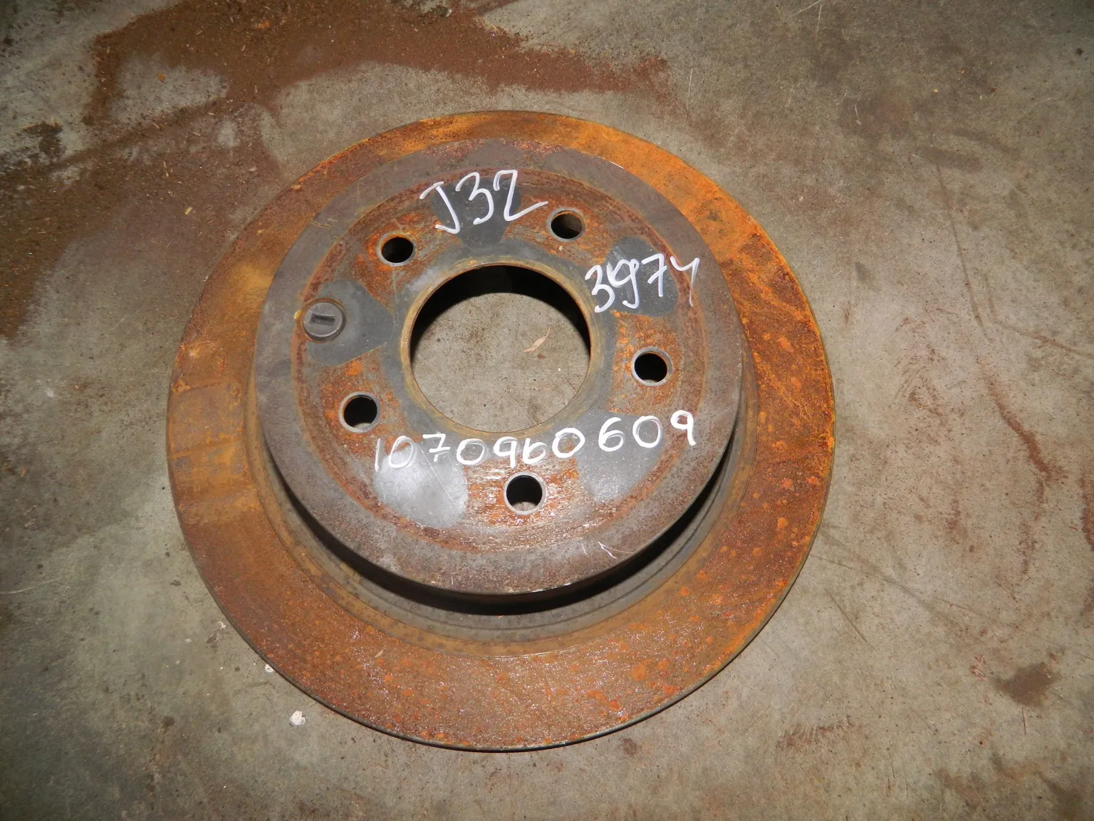 Диск тормозной NISSAN TEANA J32 Зад (Контрактный) 1070960609