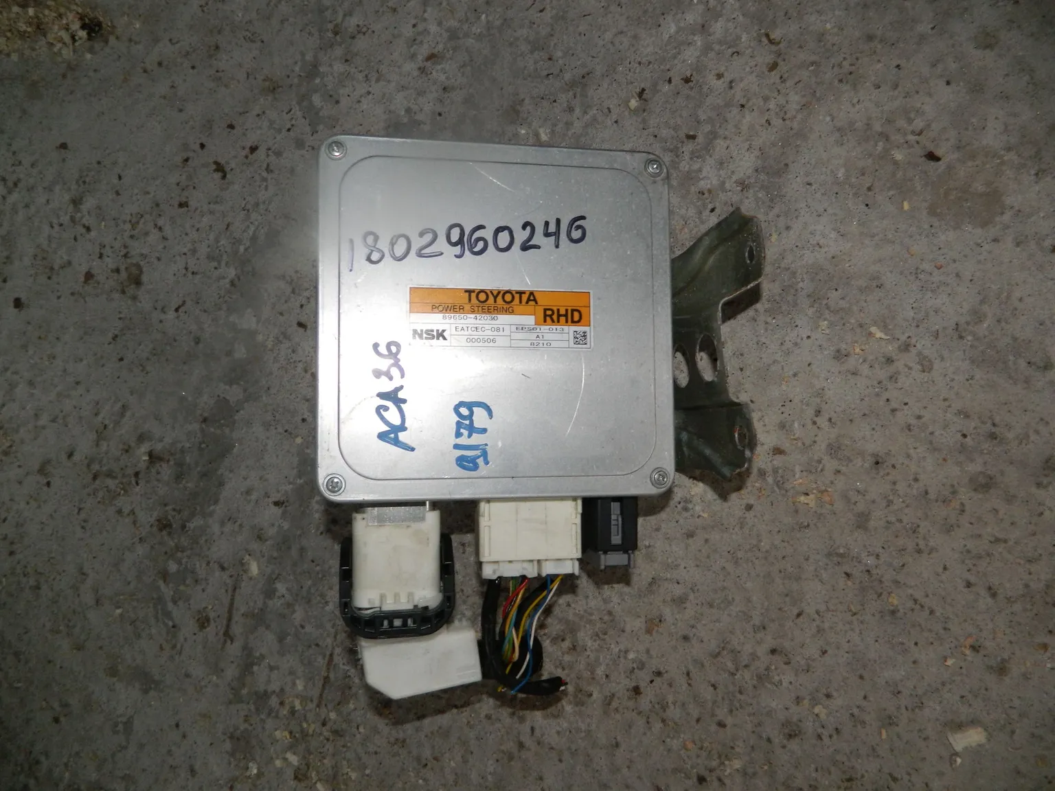 Блок управления рулевой рейкой TOYOTA RAV4 ACA36 (Контрактный) 1802960246 8965042030