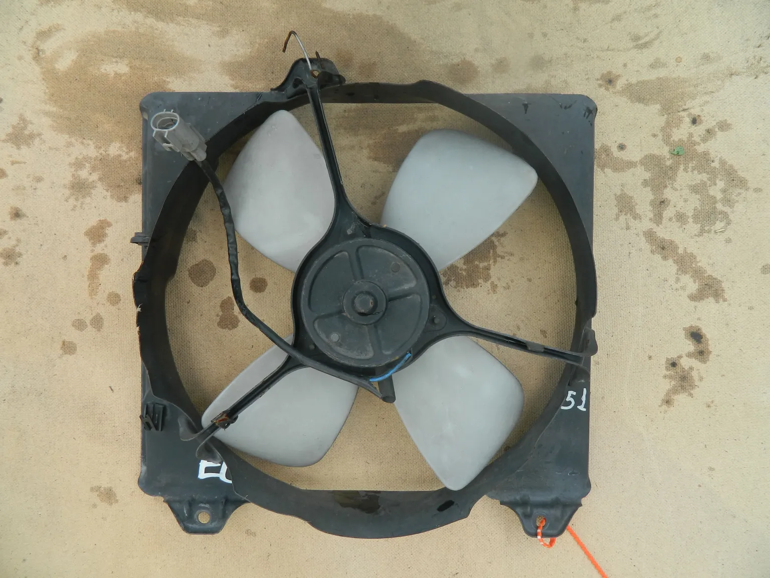 Диффузор радиатора TOYOTA TERCEL EL51 (Контрактный) 65243179