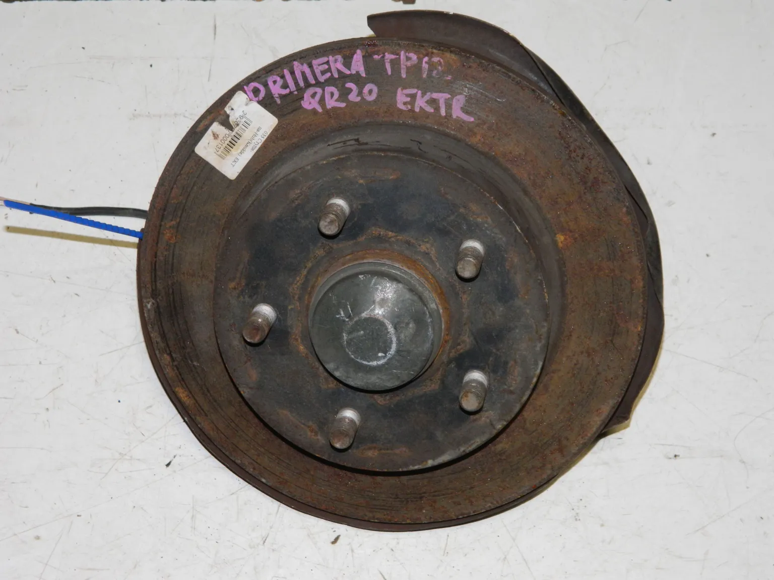 Ступица NISSAN PRIMERA P12 Зад Лев (Контрактный) 69838459