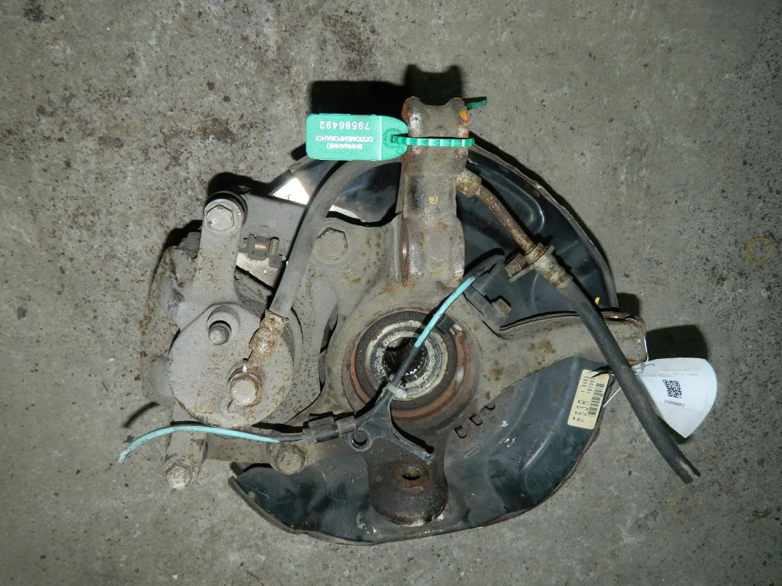 Ступица TOYOTA RACTIS NCP125 Перед Прав (Контрактный) 79586492