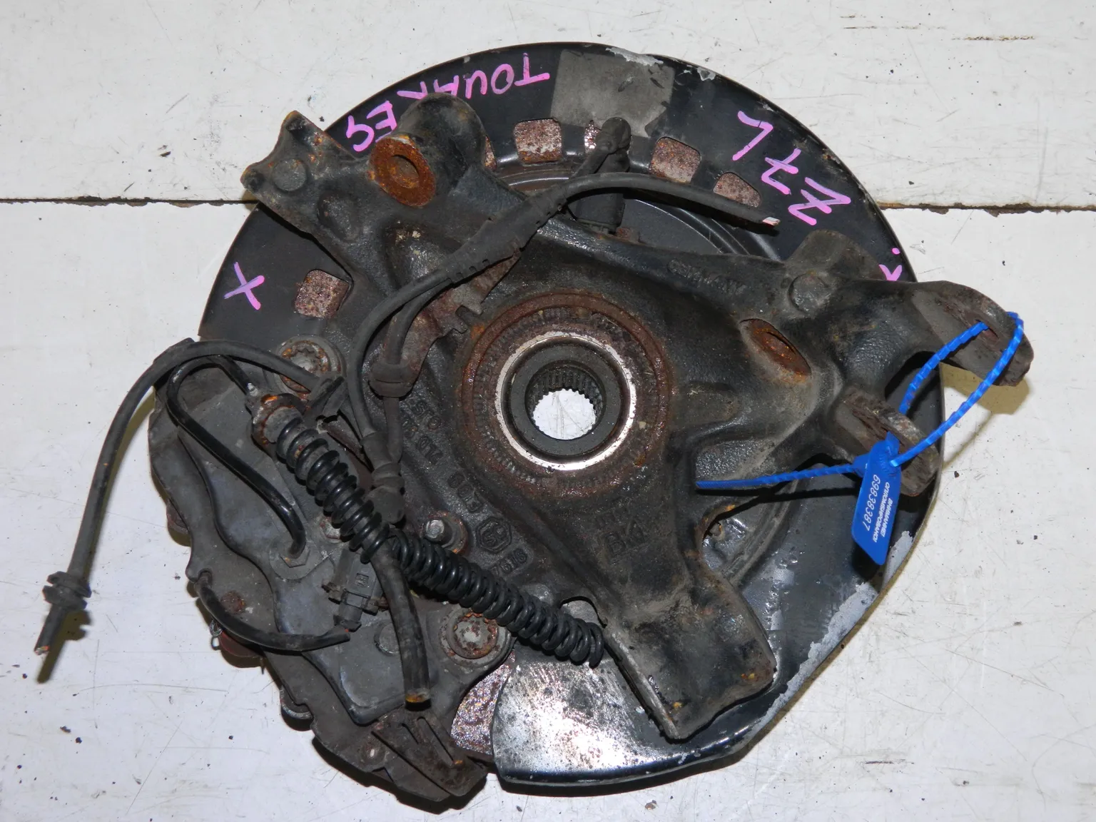 Ступица VOLKSWAGEN TOUAREG 7L7 Зад Прав (Контрактный) 69838387