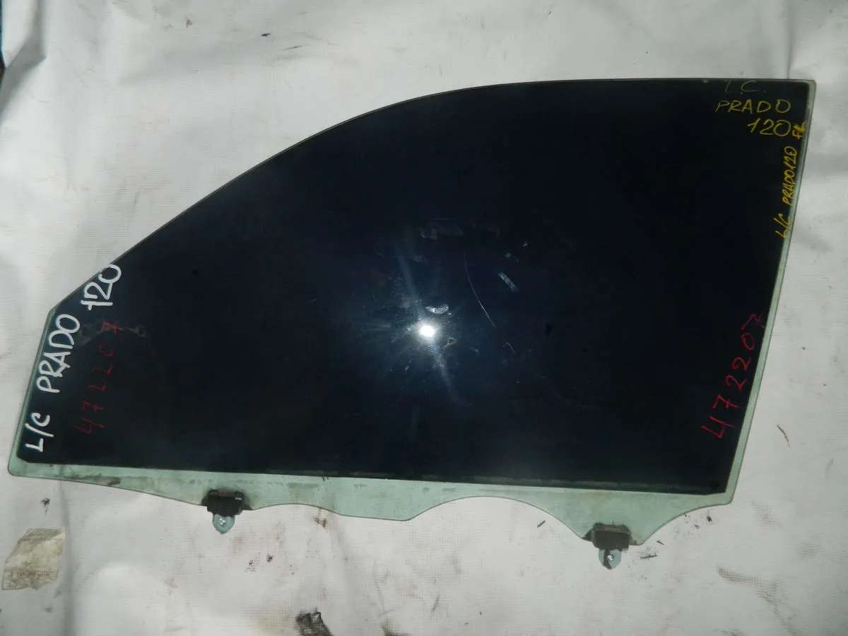 Стекло двери TOYOTA LAND CRUISER PRADO 120 Перед. Лев (Контрактный) 472207