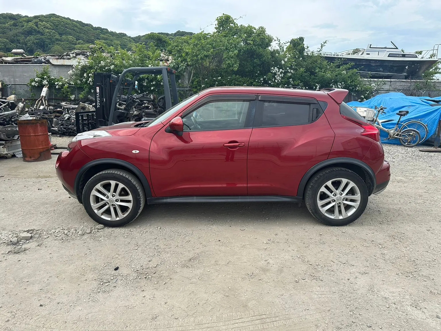 Крыло NISSAN JUKE YF15 Перед Лев (Контрактный) 100509042