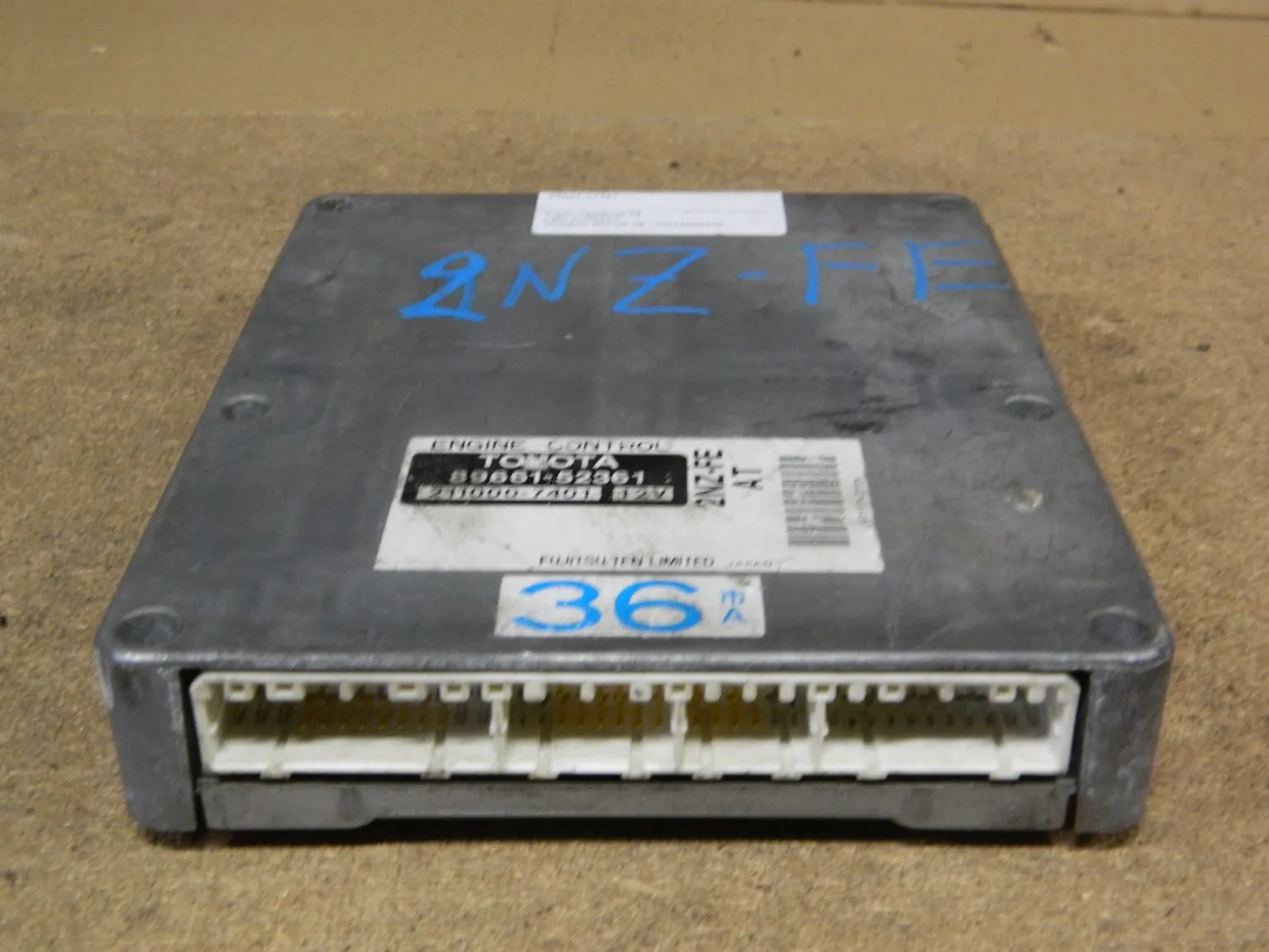 Блок управления ДВС TOYOTA FUNCARGO 2NZFE (Контрактный) 9887 8966152361