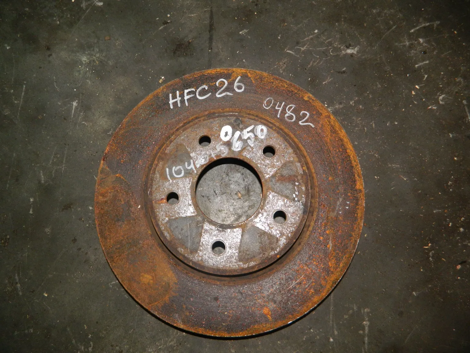 Диск тормозной NISSAN SERENA HFC26 Перед (Контрактный) 1040150650