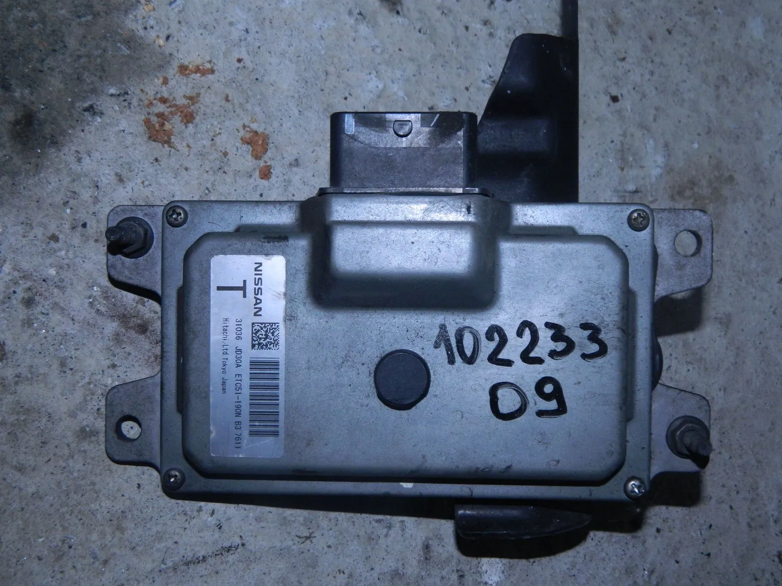 Блок управления АКПП NISSAN DUALIS MR20DE (Контрактный) 10223309 31036JD30A