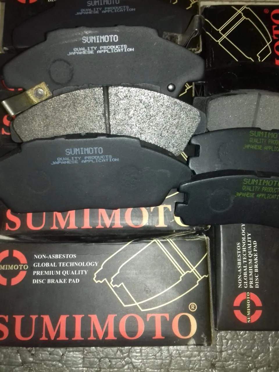 Колодки тормозные SUMIMOTO SM282X